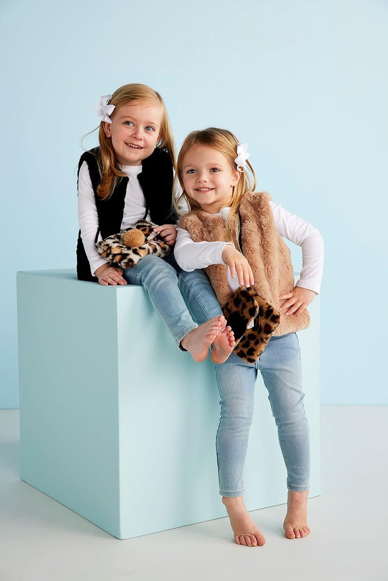 MudPie Girls Girls Fur Vest - Image 3